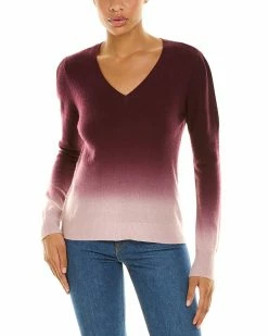 Amicale Cashmere Shop 33 Amicale Cashmere Dip Dye Cashmere Sweater Women Sweaters & Knits